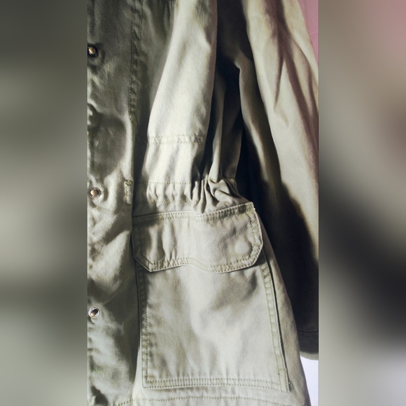 MADEWELL Olive Green Women's Jacket - Picture 10 of 12